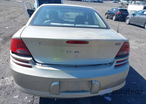 2003 Dodge Stratus Sxt z USA, uszkodzony, nr VIN 1B3EL46X13N563186